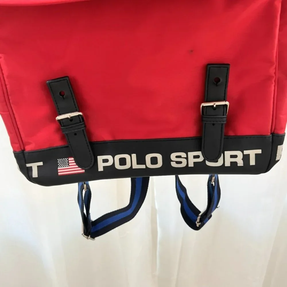 Polo Sport Ralph Lauren USA 2-Way Backpack / Side Messenger Bag - Picture 4 of 6